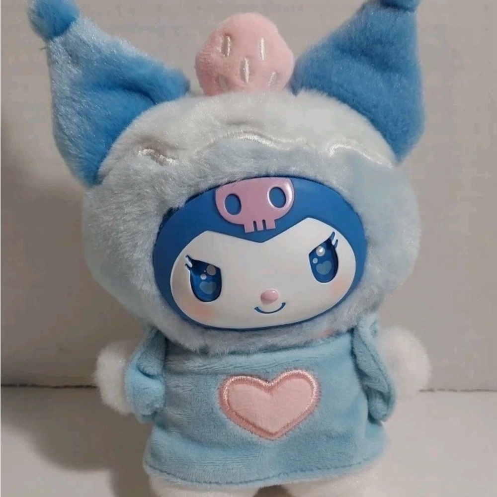 Cute Blue and Pink Plush Toy